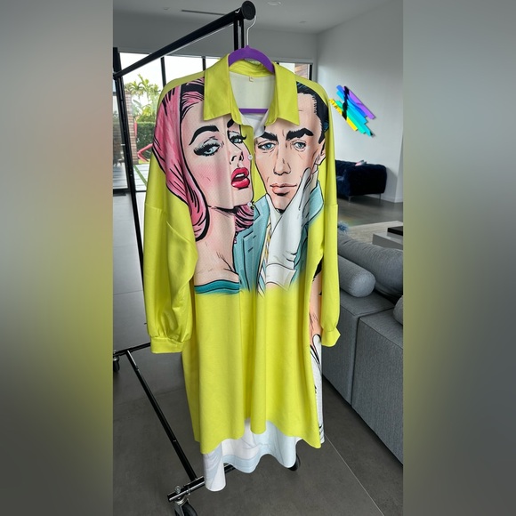no idea Dresses & Skirts - Vibrant Pop Art Graphic Dress
